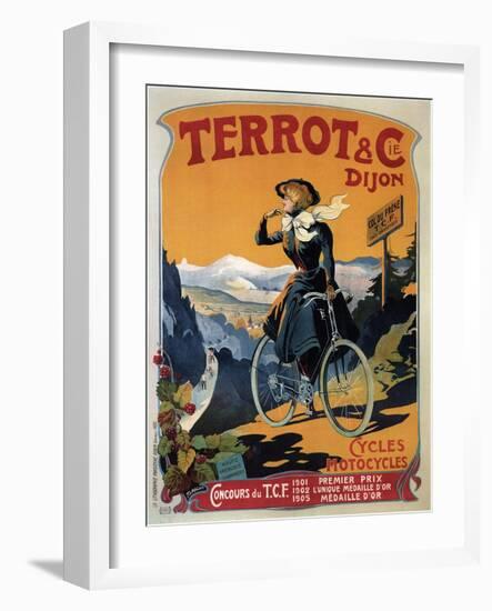 Cycles Terrot and Cie, 1905-Francisco Tamagno-Framed Giclee Print