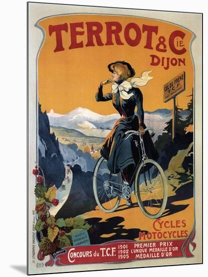 Cycles Terrot and Cie, 1905-Francisco Tamagno-Mounted Giclee Print