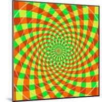 Cyclic Optical Illusion-bigimage-Mounted Art Print