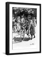 Cycling, C1890-null-Framed Giclee Print