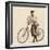 Cycling Outfit of 1890s-null-Framed Photographic Print