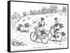 Cycling Replaces Horseriding, 1895-null-Framed Stretched Canvas