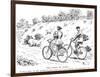 Cycling Replaces Horseriding, 1895-null-Framed Art Print