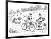 Cycling Replaces Horseriding, 1895-null-Framed Art Print