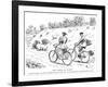 Cycling Replaces Horseriding, 1895-null-Framed Art Print