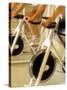 Cycling Spinning Class in Action-null-Stretched Canvas