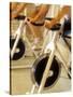 Cycling Spinning Class in Action-null-Stretched Canvas