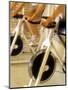 Cycling Spinning Class in Action-null-Mounted Premium Photographic Print