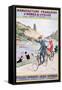 Cycling, Sport, Fun, Travel, 20th Century-null-Framed Stretched Canvas
