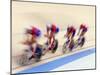 Cycling Team Competing on the Velodrome-Chris Trotman-Mounted Photographic Print