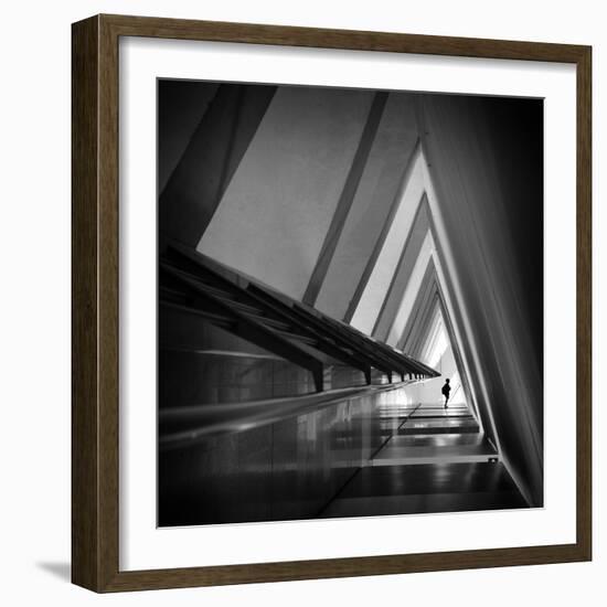 Cycling Tour-Marc Apers-Framed Photographic Print