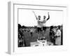 Cycling Winners Rostrum-null-Framed Photographic Print