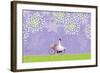 Cycling-Milovelen-Framed Art Print