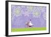 Cycling-Milovelen-Framed Art Print