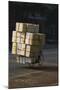 Cyclist in China with huge load of boxes-Charles Bowman-Mounted Photographic Print