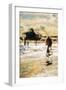 Cyclist - In the Style of Oil Painting-Philippe Hugonnard-Framed Giclee Print