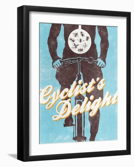 Cyclist’s Delight-Hannes Beer-Framed Art Print