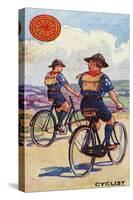 'Cyclist' Scout Badge, 1923-English School-Stretched Canvas