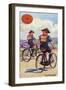 'Cyclist' Scout Badge, 1923-English School-Framed Giclee Print