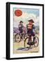 'Cyclist' Scout Badge, 1923-English School-Framed Giclee Print