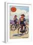 'Cyclist' Scout Badge, 1923-English School-Framed Giclee Print