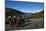 Cyclists Above Lough Nafooey, Shot from the County Mayo Side of the Border-null-Mounted Photographic Print