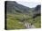Cyclists Ascending Honister Pass, Lake District National Park, Cumbria, England, UK, Europe-James Emmerson-Stretched Canvas