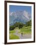 Cyclists, Grange Sous La Neige, Midi-Pyrenees, France-Doug Pearson-Framed Photographic Print