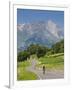 Cyclists, Grange Sous La Neige, Midi-Pyrenees, France-Doug Pearson-Framed Photographic Print