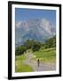 Cyclists, Grange Sous La Neige, Midi-Pyrenees, France-Doug Pearson-Framed Photographic Print