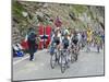 Cyclists Including Lance Armstrong and Yellow Jersey Alberto Contador in the Tour De France 2009-Christian Kober-Mounted Photographic Print