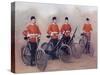 Cyclists of the Lancashire Fusiliers, from 'South Africa and the Transvaal War'-Louis Creswicke-Stretched Canvas