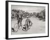 Cyclists on the Way to the Bois Du Boulogne-null-Framed Giclee Print