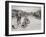 Cyclists on the Way to the Bois Du Boulogne-null-Framed Giclee Print