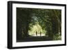 Cyclists Tunnel-Charles Bowman-Framed Photographic Print