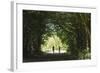 Cyclists Tunnel-Charles Bowman-Framed Photographic Print