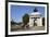 Cyclists under the Wellington Arch, Hyde Park Corner, London, England, United Kingdom, Europe-Stuart Black-Framed Photographic Print