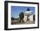 Cyclists under the Wellington Arch, Hyde Park Corner, London, England, United Kingdom, Europe-Stuart Black-Framed Photographic Print