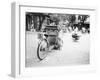 Cyclo in Old Hanoi, Vietnam-Walter Bibikow-Framed Photographic Print