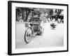 Cyclo in Old Hanoi, Vietnam-Walter Bibikow-Framed Photographic Print