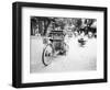 Cyclo in Old Hanoi, Vietnam-Walter Bibikow-Framed Photographic Print