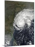 Cyclone Helen Making Landfall in the State of Andhra Pradesh, India-null-Mounted Photographic Print