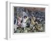 Cyclone in Mayotte, 1898-F Meaulle-Framed Giclee Print