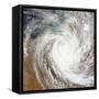 Cyclone Laurence Moves Far Inland over Western Australia-null-Framed Stretched Canvas