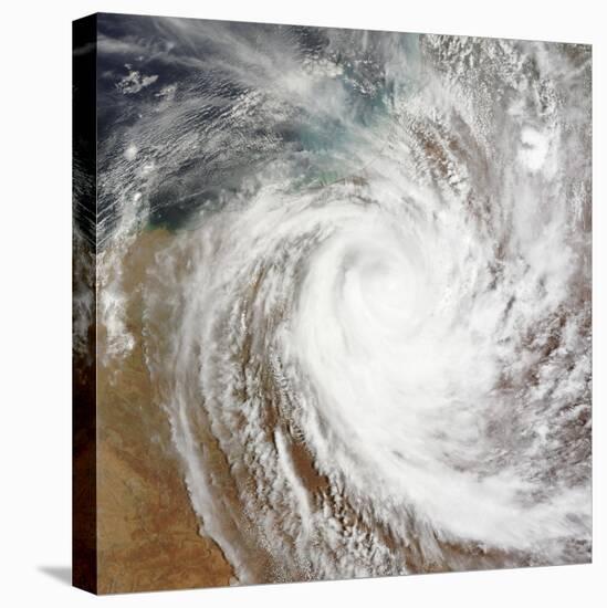 Cyclone Laurence Moves Far Inland over Western Australia-null-Stretched Canvas