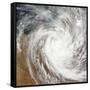 Cyclone Laurence Moves Far Inland over Western Australia-null-Framed Stretched Canvas