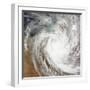 Cyclone Laurence Moves Far Inland over Western Australia-null-Framed Photographic Print