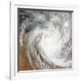 Cyclone Laurence Moves Far Inland over Western Australia-null-Framed Photographic Print