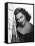 CYD CHARISSE in the 40's (b/w photo)-null-Framed Stretched Canvas