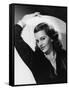 CYD CHARISSE in the 40's (b/w photo)-null-Framed Stretched Canvas